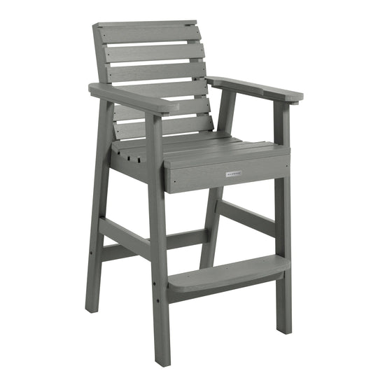 Weatherly Armchair - Bar Height Dining Highwood USA Coastal Teak 