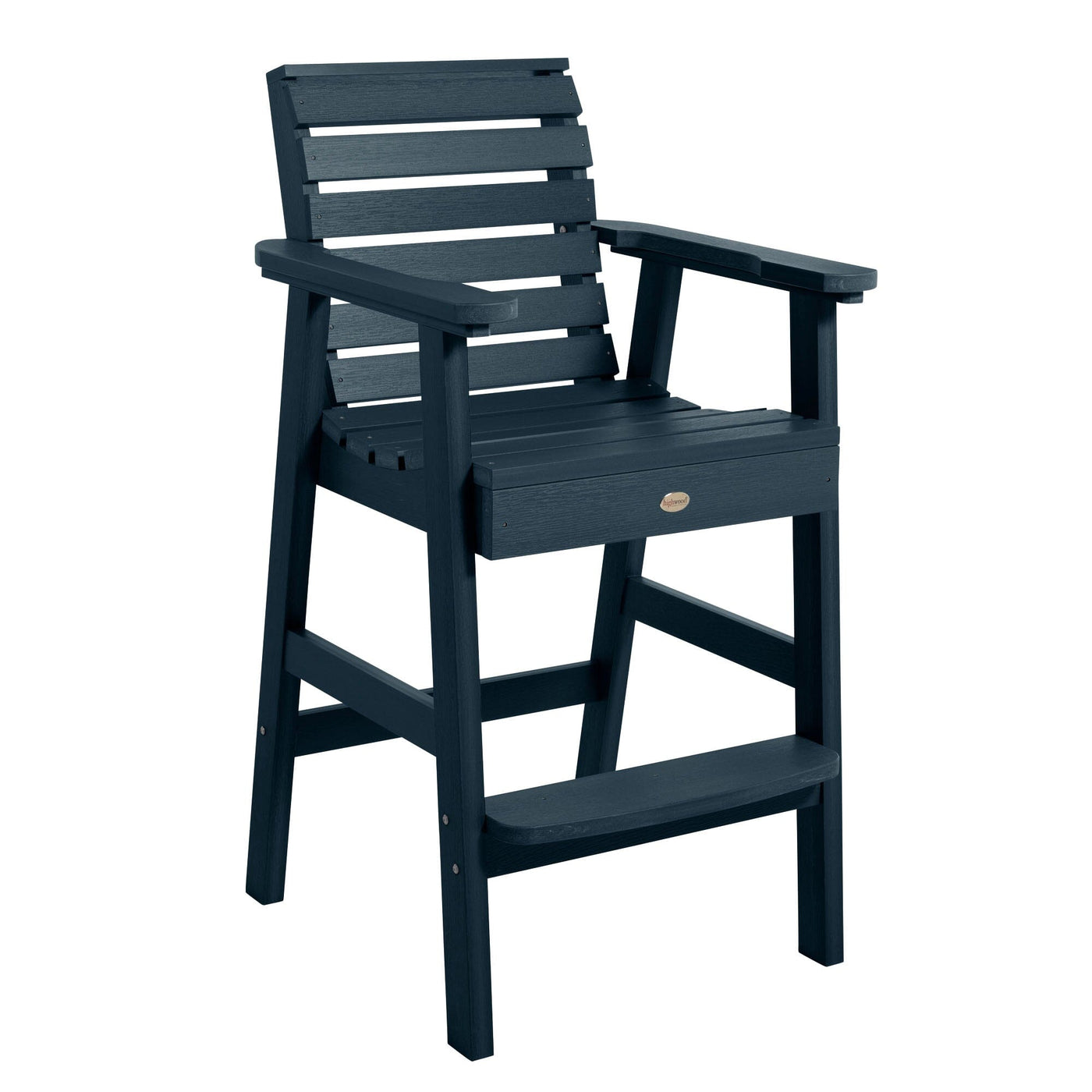 Weatherly Bar Height Chair in Federal Blue