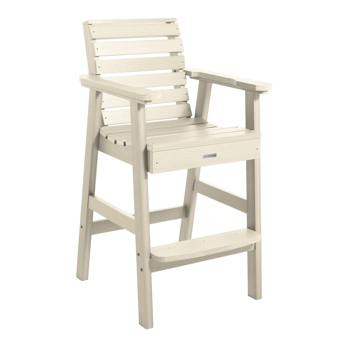 Weatherly Armchair - Bar Height Dining Highwood USA Whitewash 