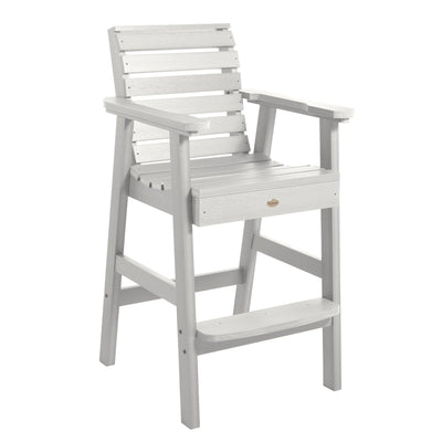 Weatherly Bar Height Chair in White