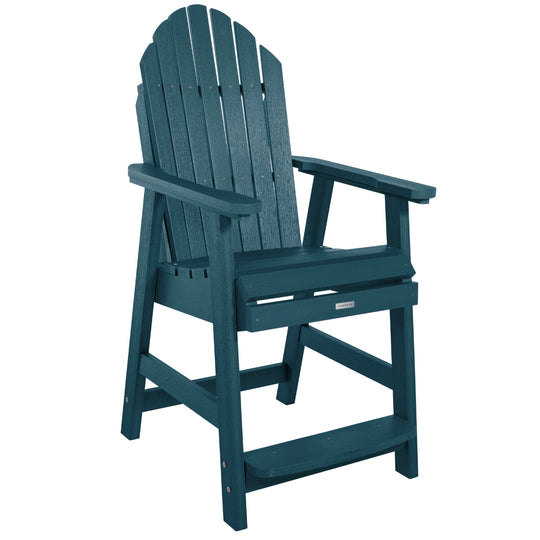 Hamilton Deck Chair in Counter Height Dining Highwood USA Nantucket Blue 