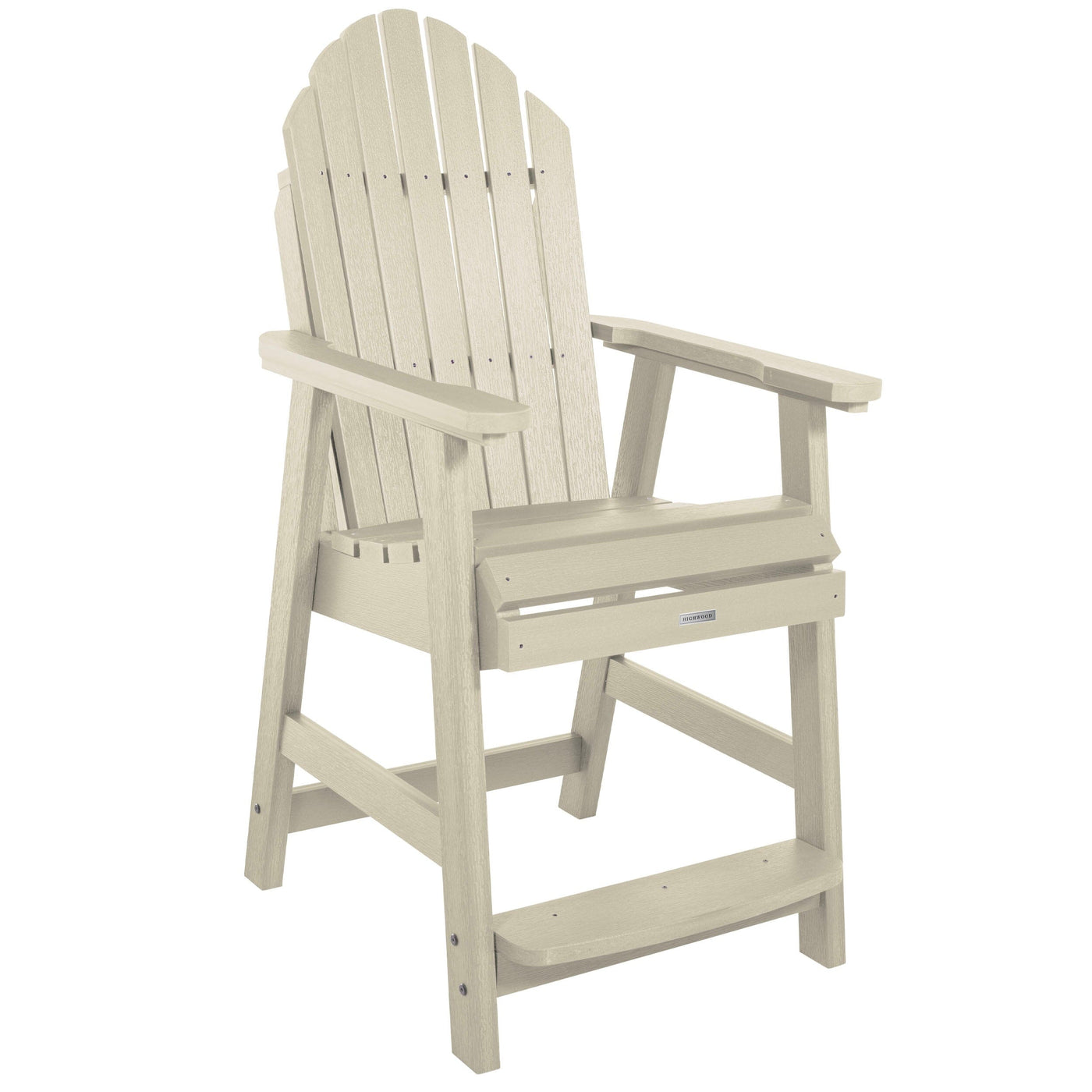 Hamilton Deck Chair in Counter Height Dining Highwood USA Whitewash 