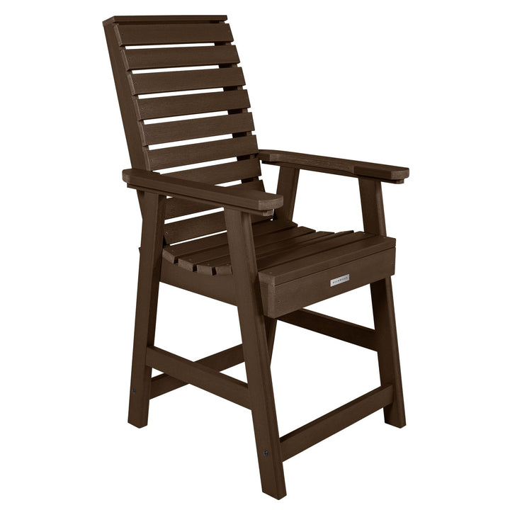 Weatherly Armchair - Counter Dining Highwood USA Weathered Acorn 