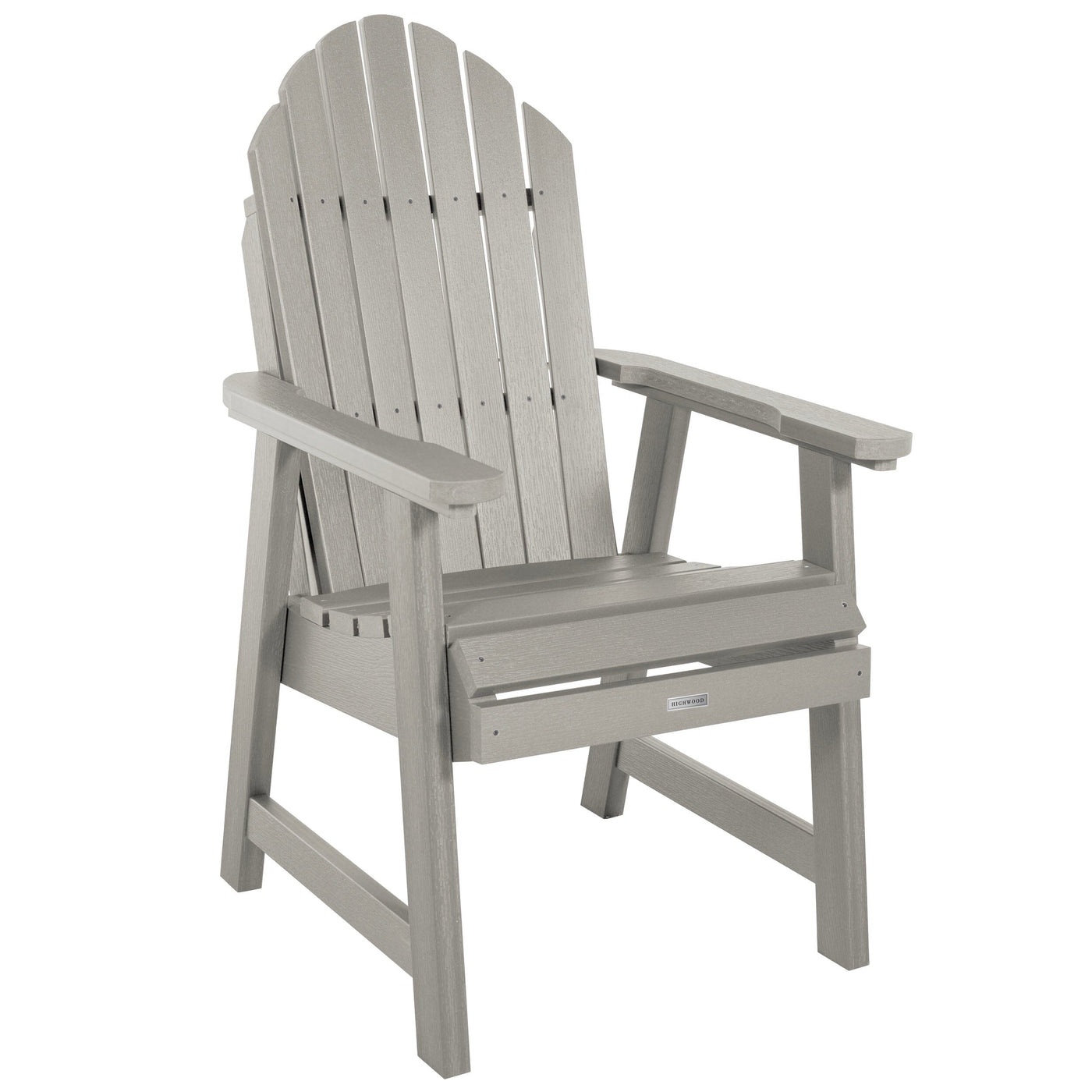 Hamilton Deck Chair - Dining Height Dining Highwood USA Harbor Gray 