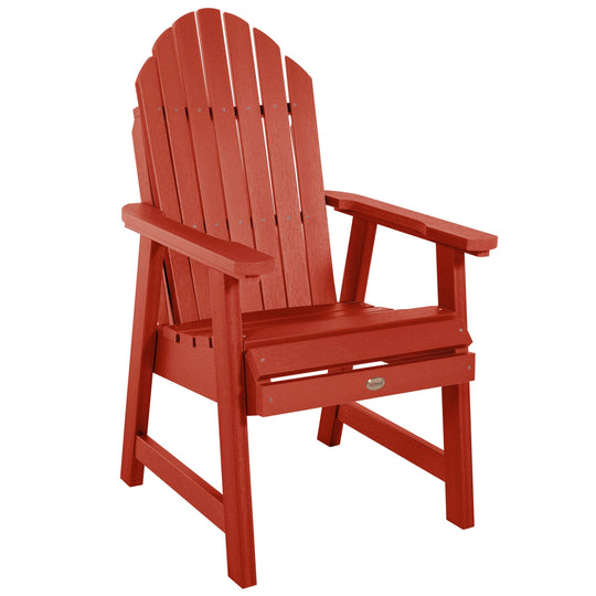 Refurbished Hamilton Deck Chair Adirondack Chairs Highwood USA Rustic Red 