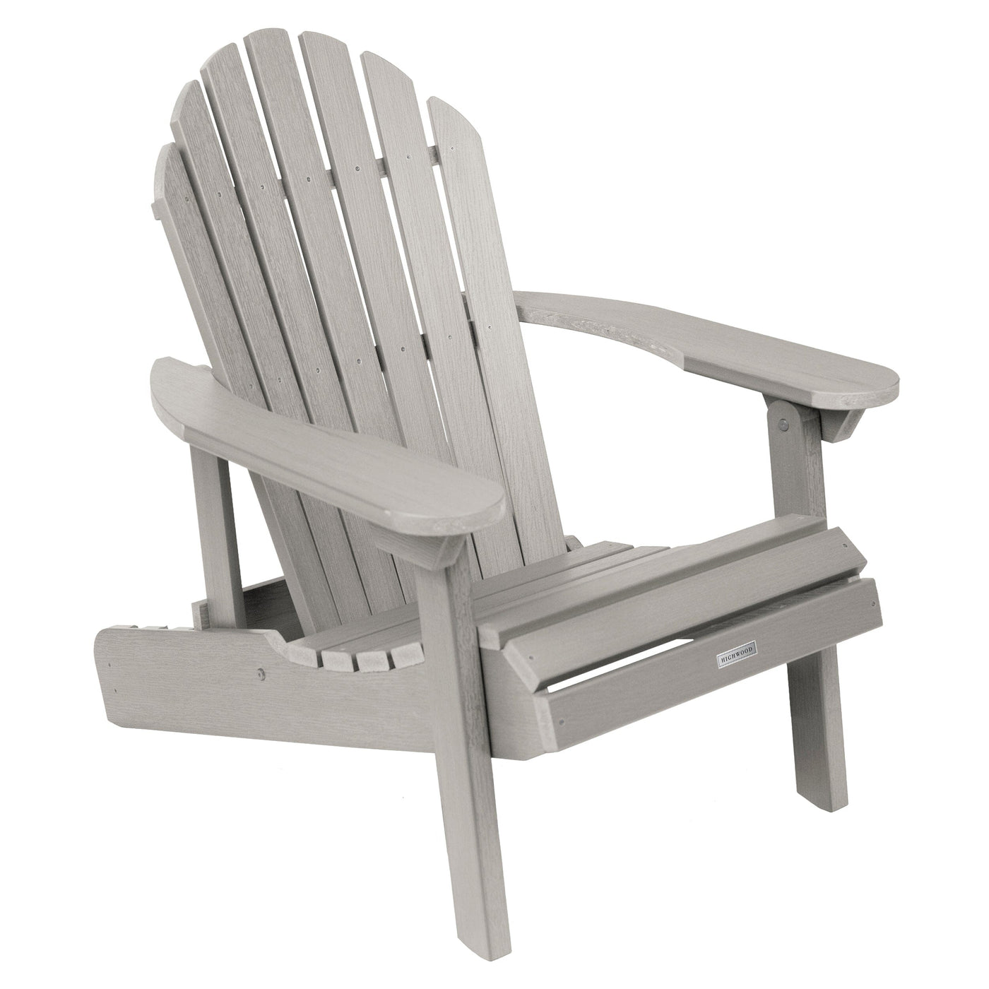 Hamilton Folding & Reclining Adirondack Chair Adirondack Chairs Highwood USA Harbor Gray 
