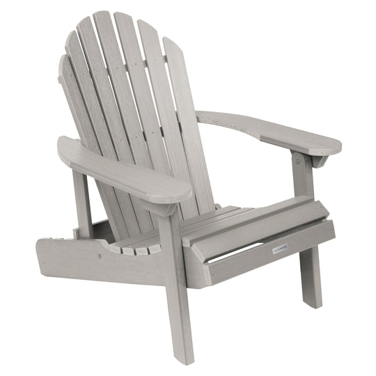 Hamilton Folding & Reclining Adirondack Chair Adirondack Chairs Highwood USA Harbor Gray 