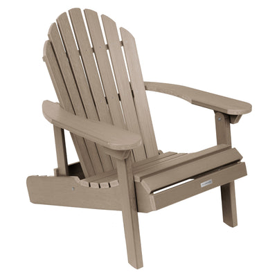 Hamilton Folding & Reclining Adirondack Chair Adirondack Chairs Highwood USA Woodland Brown 