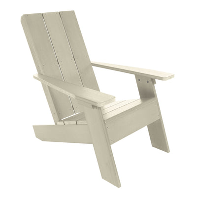 Italica Modern Adirondack Chair in Whitewash