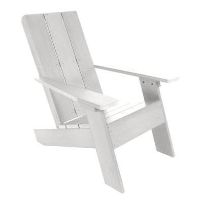Italica Modern Adirondack Chair in White