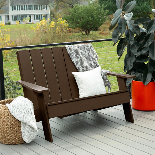 Italica Modern Double Wide Adirondack Chair Adirondack Chairs Highwood USA 