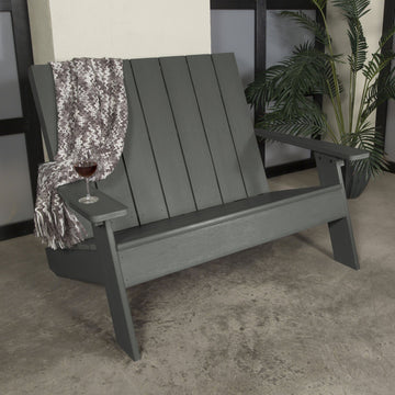 Refurbished Italica Modern Double Wide Adirondack Chair Highwood USA 