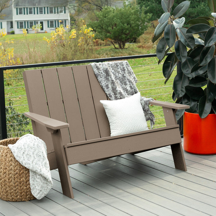 Italica Modern Double Wide Adirondack Chair Adirondack Chairs Highwood USA 