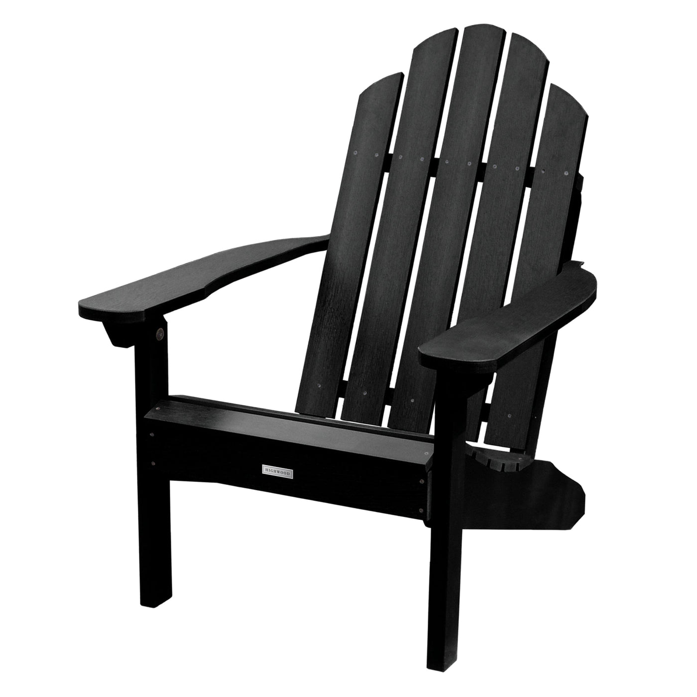 Classic Westport Adirondack Chair Adirondack Chairs Highwood USA Black 