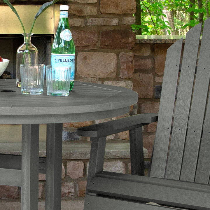 Hamilton 3pc 36in Round Dining Set - Dining Height Dining Highwood USA 