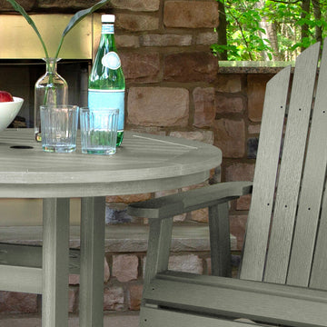 Hamilton 3pc 36in Round Dining Set - Counter Height Dining Highwood USA 