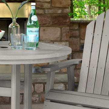Hamilton 3pc 36in Round Dining Set - Dining Height Dining Highwood USA 