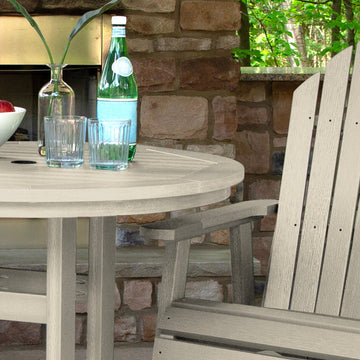 Hamilton 3pc 36in Round Dining Set - Counter Height Dining Highwood USA 