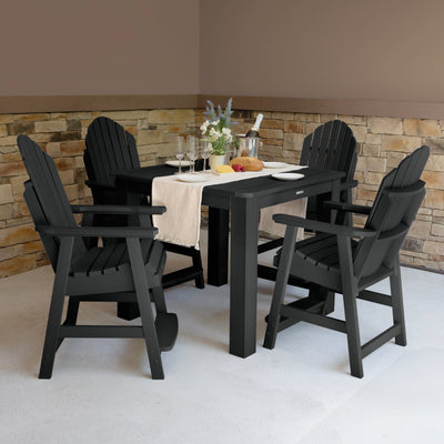 Hamilton 5pc Square Dining Set 42in x 42in - Counter Height Dining Highwood USA 