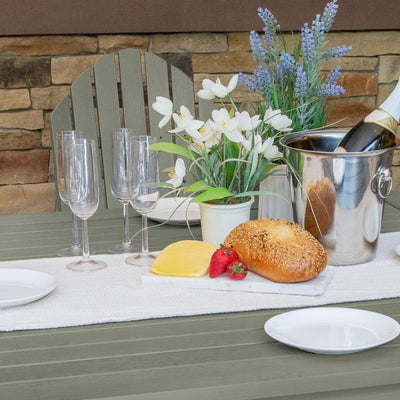 Hamilton 5pc Square Dining Set 42in x 42in - Counter Height Dining Highwood USA 