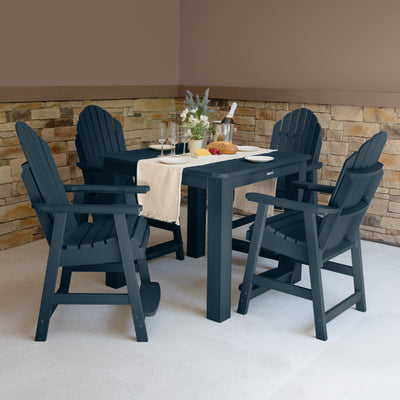 Hamilton 5pc Square Dining Set 42in x 42in - Counter Height Dining Highwood USA 