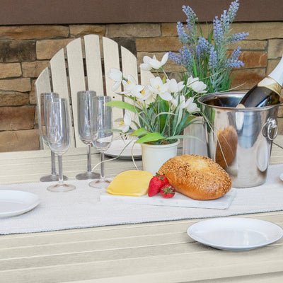 Hamilton 5pc Square Dining Set 42in x 42in - Counter Height Dining Highwood USA 