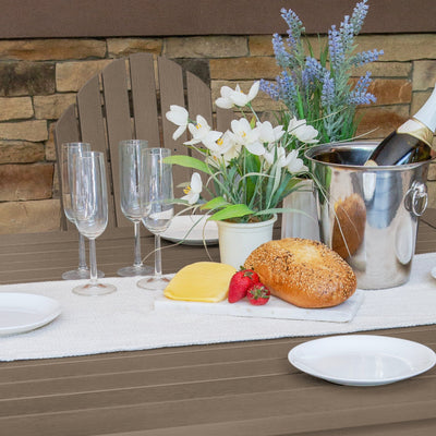 Hamilton 5pc Square Dining Set 42in x 42in - Counter Height Dining Highwood USA 