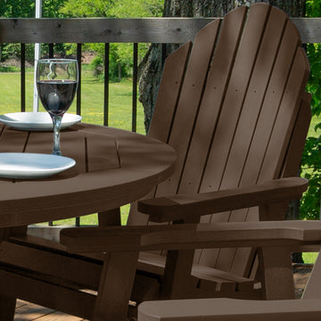 Hamilton 5pc 48in Round Dining Set - Dining Height Dining Highwood USA 