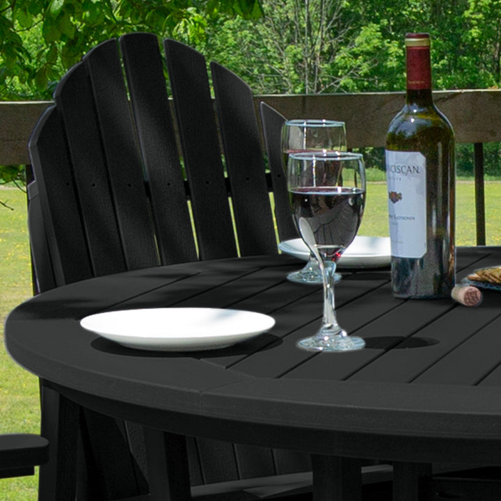 Hamilton 5pc 48in Round Dining Set - Counter Height Dining Highwood USA 