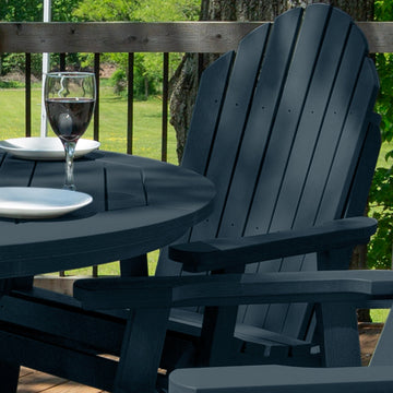 Hamilton 5pc 48in Round Dining Set - Dining Height Dining Highwood USA 