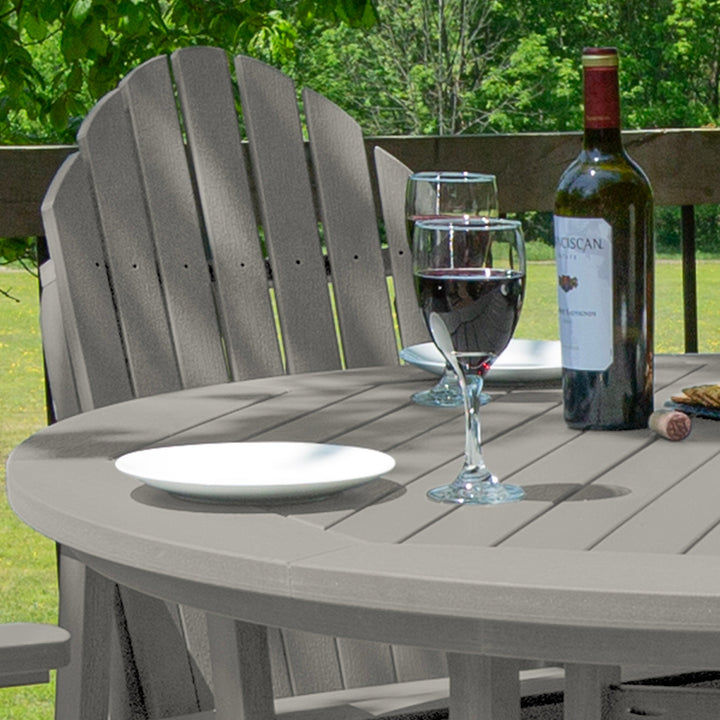 Hamilton 5pc 48in Round Dining Set - Counter Height Dining Highwood USA 