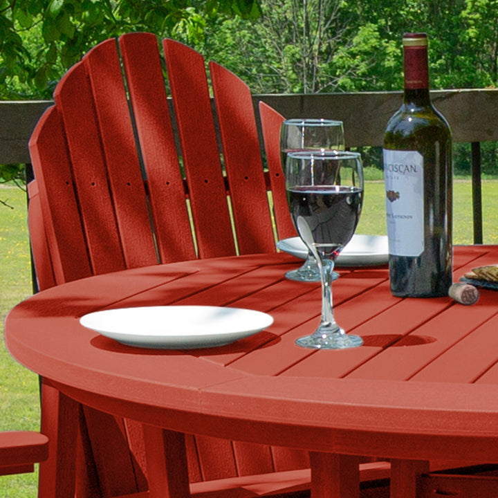 Hamilton 5pc 48in Round Dining Set - Counter Height Dining Highwood USA 