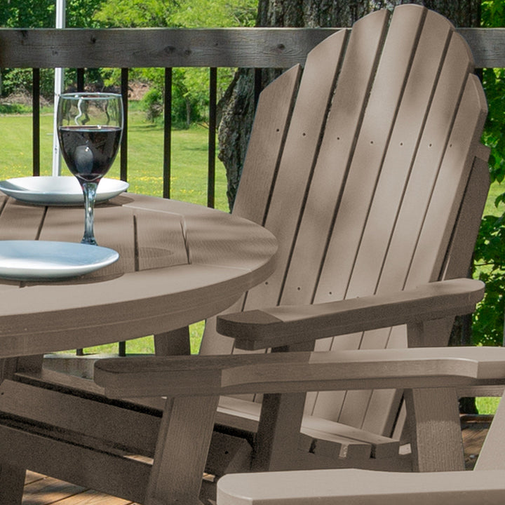 Hamilton 5pc 48in Round Dining Set - Dining Height Dining Highwood USA 