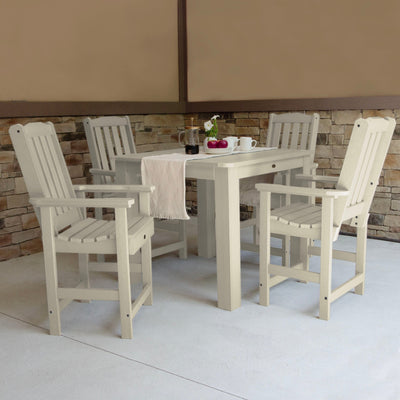 Lehigh 5pc Square Dining Set 42in x 42in - Counter Height Dining Highwood USA 