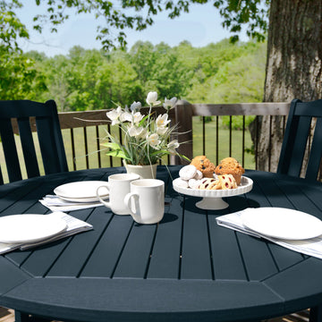 Lehigh 5pc 48in Round Dining Set - Counter Height Dining Highwood USA 