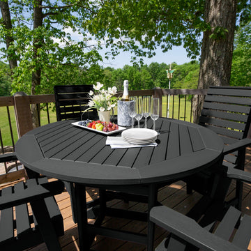 Weatherly 5pc 48in Round Dining Set - Counter Height Dining Highwood USA 