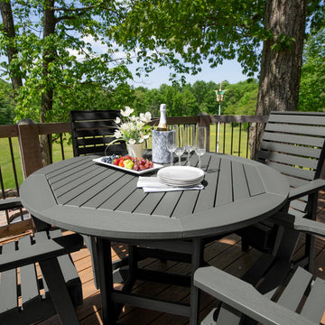 Weatherly 5pc 48in Round Dining Set - Counter Height Dining Highwood USA 