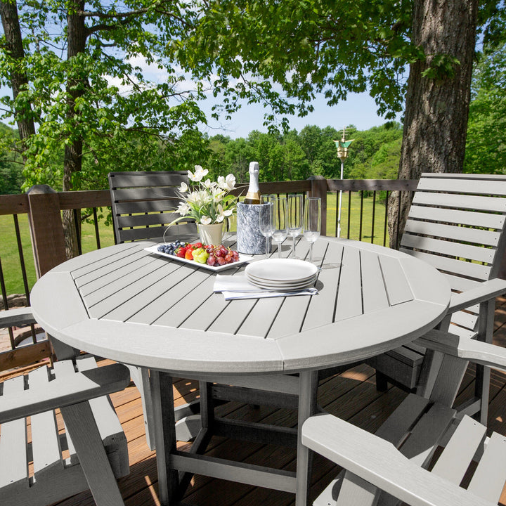 Weatherly 5pc 48in Round Dining Set - Counter Height Dining Highwood USA 