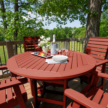 Weatherly 5pc 48in Round Dining Set - Counter Height Dining Highwood USA 