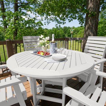 Weatherly 5pc 48in Round Dining Set - Counter Height Dining Highwood USA 