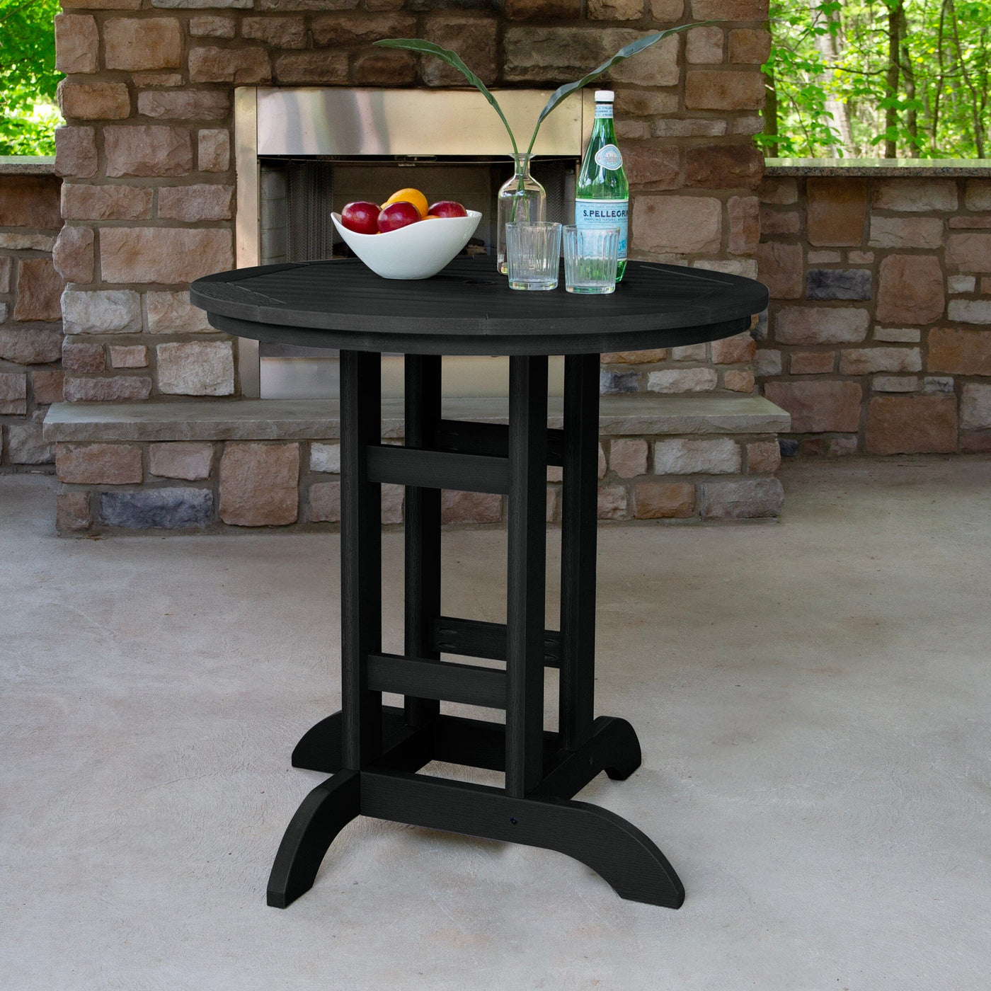 Round 36in Diameter Dining Table - Counter Height Dining Highwood USA 