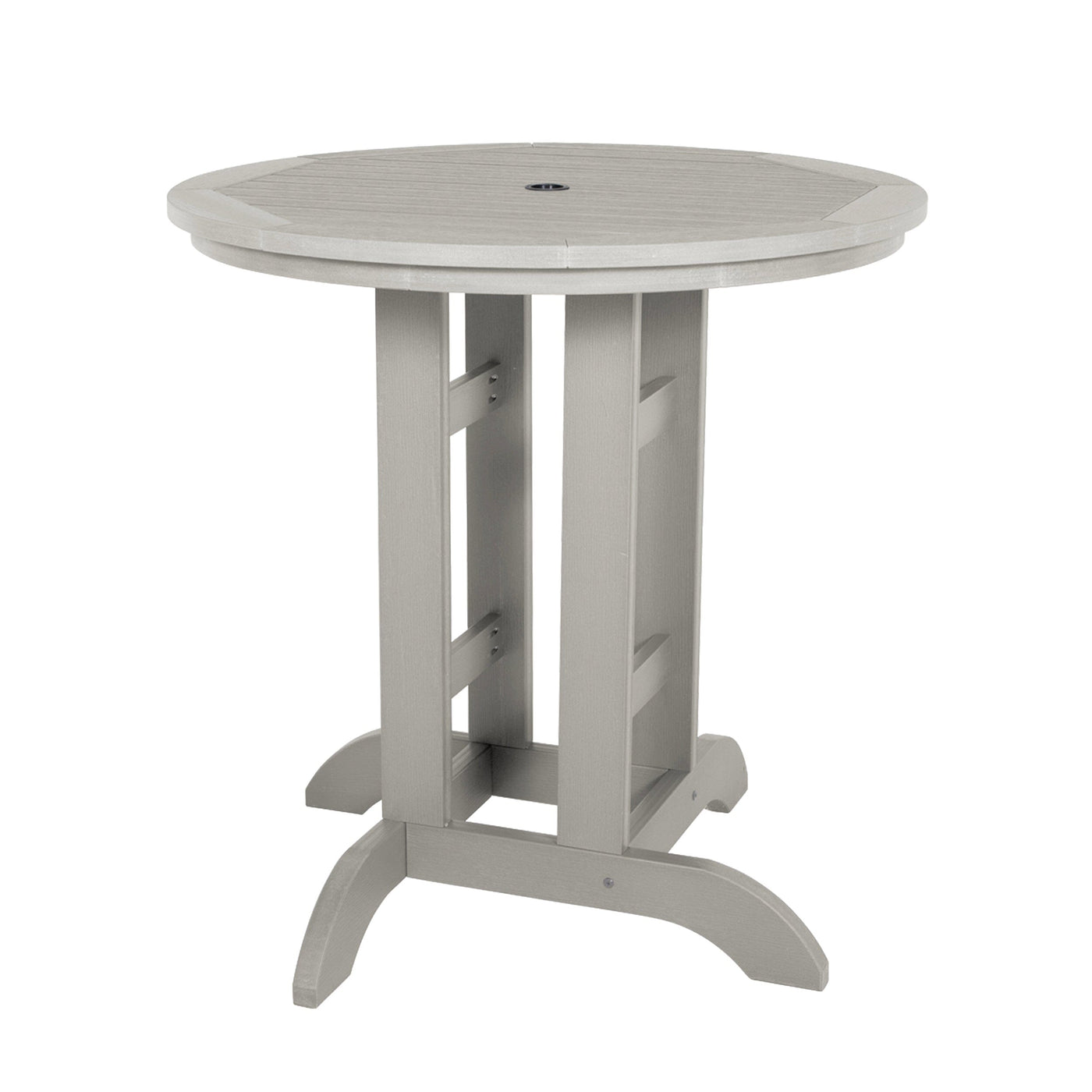 Round 36in Diameter Dining Table - Counter Height Dining Highwood USA Harbor Gray 