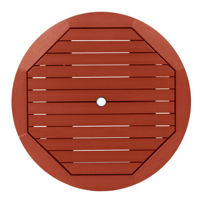 Weatherly 3pc 36in Round Dining Set - Counter Height Dining Highwood USA 