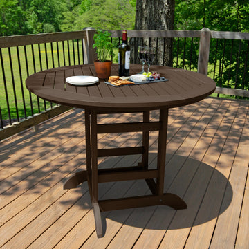 Round 48in Diameter Dining Table - Counter Height Dining Highwood USA 