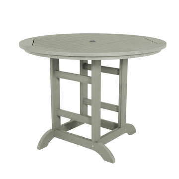 Round 48in Diameter Dining Table - Counter Height Dining Highwood USA Eucalyptus 