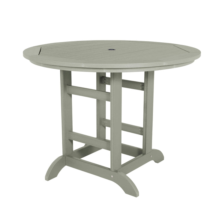 Round 48in Diameter Dining Table - Counter Height Dining Highwood USA Eucalyptus 