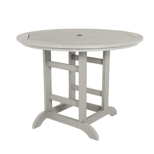 Round 48in Diameter Dining Table - Counter Height Dining Highwood USA Harbor Gray 