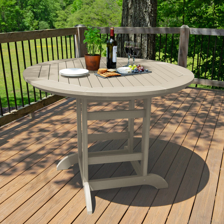 Round 48in Diameter Dining Table - Counter Height Dining Highwood USA 