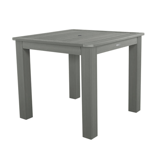 Square 42in x 42in Dining Table - Counter Height Dining Highwood USA Coastal Teak 