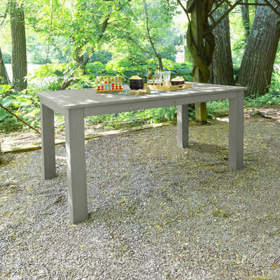 Rectangular 42in x 72in Outdoor Dining Table - Counter Height Dining Highwood USA 